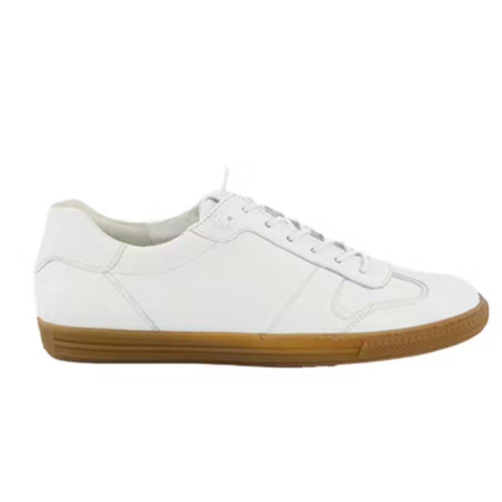 White Leather Sneaker (Women US 9 )UK 6.5 never worn